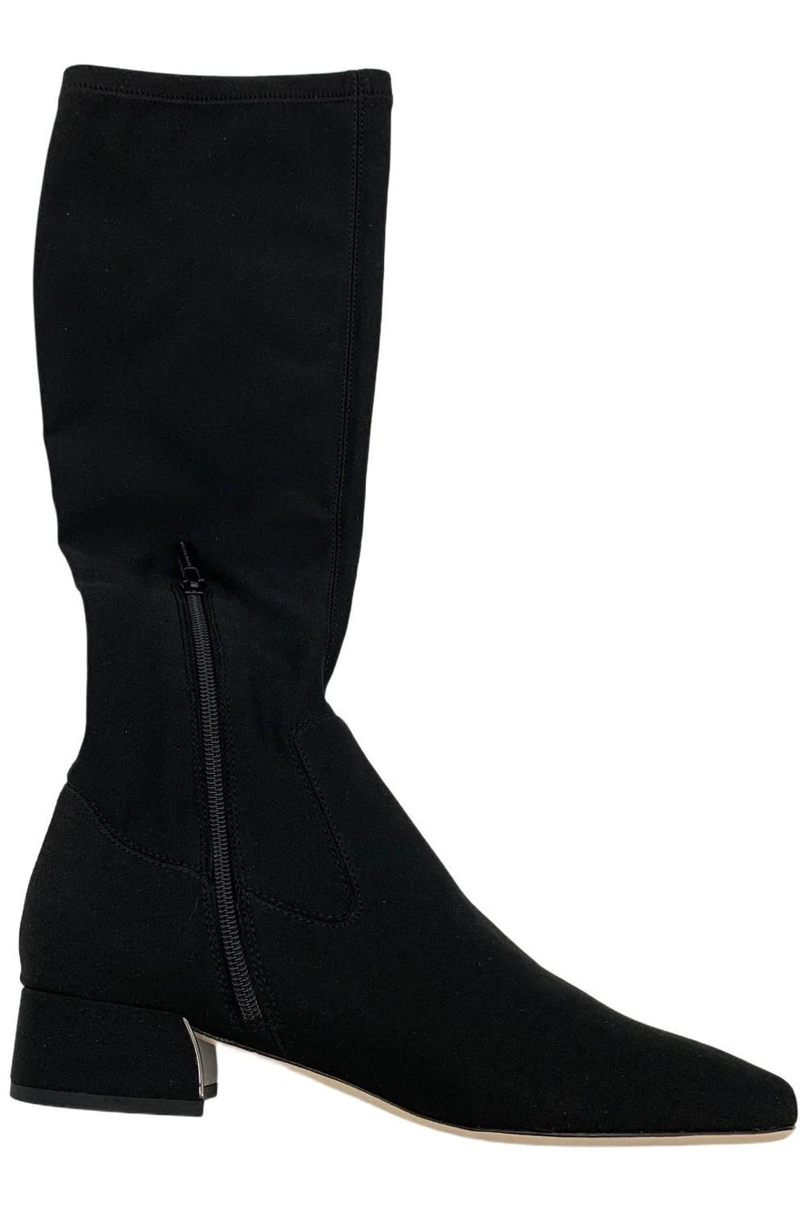Donald Pliner Women's Dolores Medium Tall Boots Black Elastic - Medium